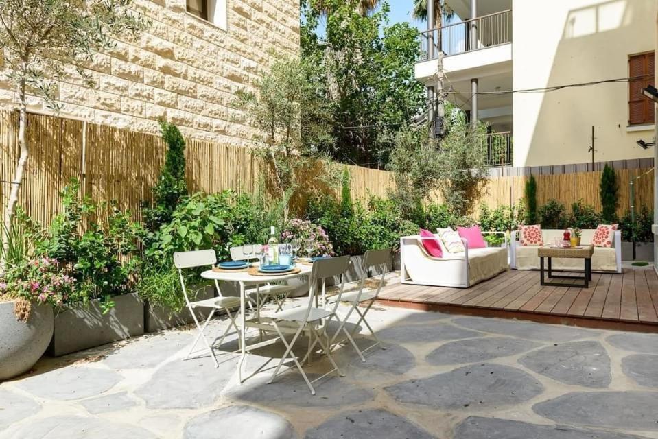 Garden Luxury Apartment By Nimi Group Tel Aviv Exteriör bild